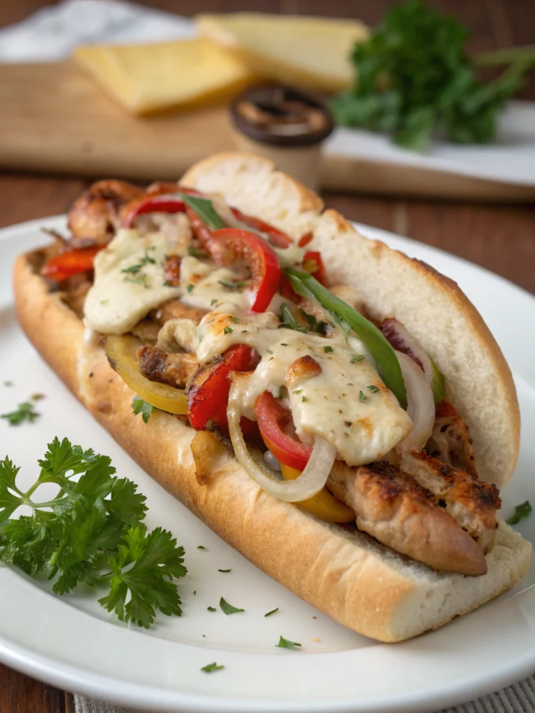 chicken philly cheesesteak recipe