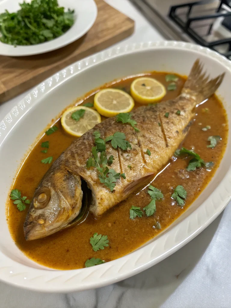 fish gravy recipe