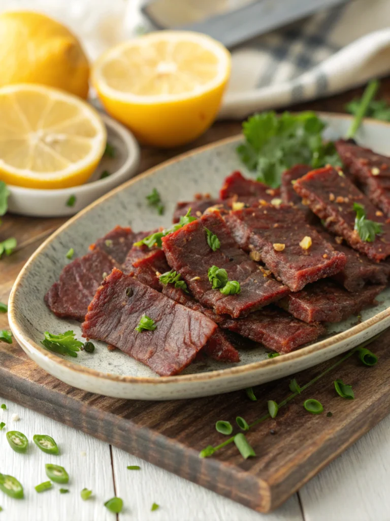 ground beef jerky recipe