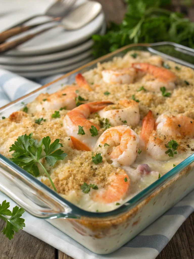 seafood casserole recipe