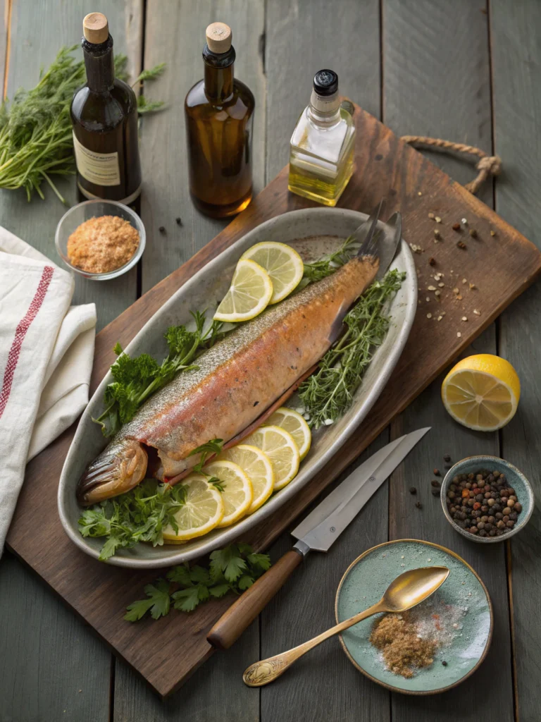 smoked fish recipes trout