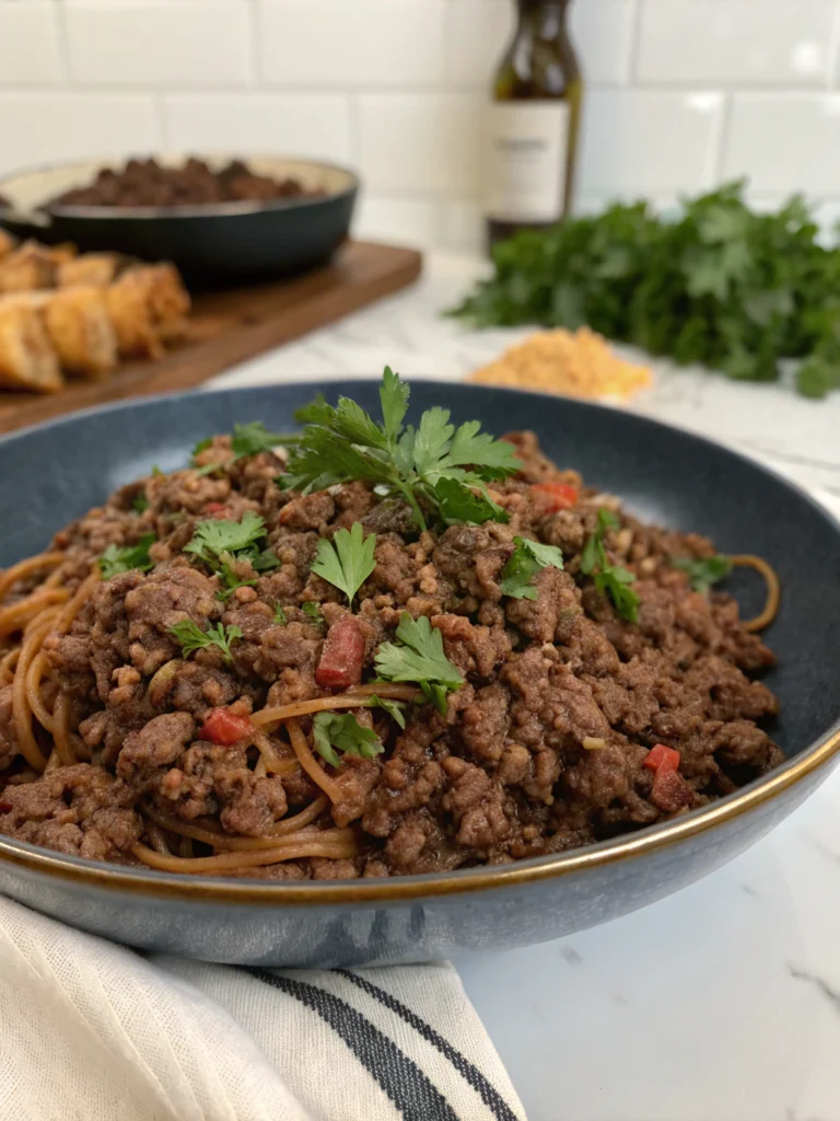 wagyu ground beef recipe